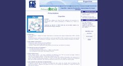 Desktop Screenshot of ergochim.editions-docis.com