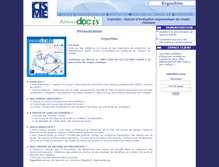 Tablet Screenshot of ergochim.editions-docis.com